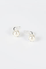 Faux Pearl Earrings