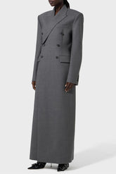 Solid Bottom Long Sleeve Coat