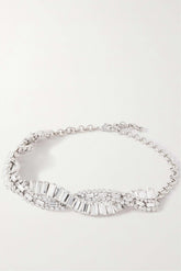 Rhinestone Wrap Necklace