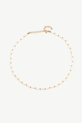 Natural Pearl Bamboo Necklace