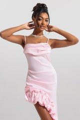Solid Sleeveless Agaric Lace Midi Dress