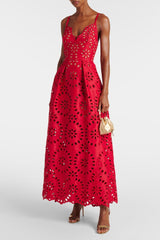Lace Sweetheart Neckline Slip Maxi Dress