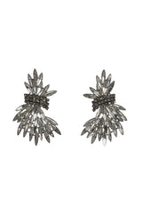 Faux Diamond Irregular Shape Stud Earrings